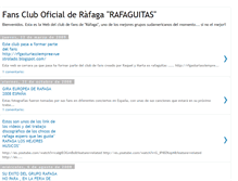 Tablet Screenshot of clubdefansderafaga.blogspot.com