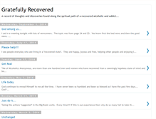 Tablet Screenshot of gratefullyrecovered.blogspot.com