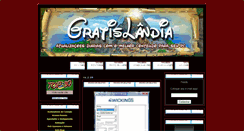 Desktop Screenshot of gratislandia.blogspot.com