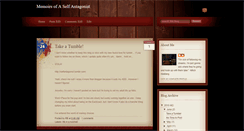 Desktop Screenshot of antagonistmemoirs.blogspot.com