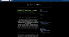 Desktop Screenshot of la-magia-negra.blogspot.com