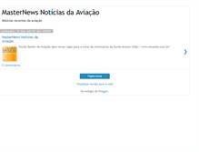 Tablet Screenshot of masternews-escolamasterdeaviacao.blogspot.com