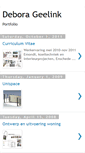 Mobile Screenshot of deborageelink.blogspot.com
