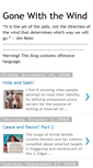 Mobile Screenshot of gone-with-thewind.blogspot.com