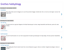 Tablet Screenshot of grethes-hobbyblogg.blogspot.com