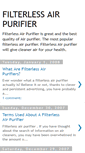 Mobile Screenshot of filterlessairpurifier.blogspot.com
