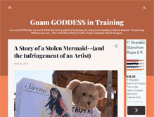 Tablet Screenshot of guamgoddessintraining.blogspot.com