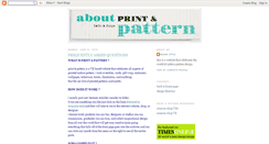 Desktop Screenshot of aboutprintandpattern.blogspot.com