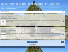 Tablet Screenshot of inculca-caboalles.blogspot.com