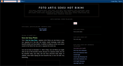 Desktop Screenshot of foto-seksi-artis.blogspot.com