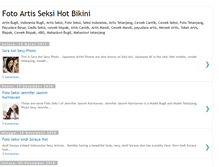 Tablet Screenshot of foto-seksi-artis.blogspot.com