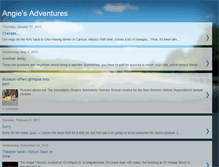Tablet Screenshot of angiesadventuresel.blogspot.com