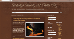 Desktop Screenshot of fandangocateringblog.blogspot.com