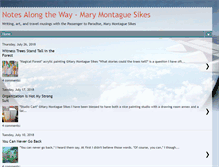 Tablet Screenshot of marymontaguesikes.blogspot.com