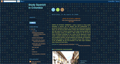 Desktop Screenshot of learnspanishincolombia.blogspot.com