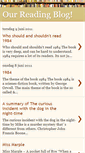 Mobile Screenshot of ourreadingblog-spa08.blogspot.com
