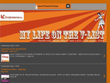 Tablet Screenshot of mylifeonthevlist.blogspot.com