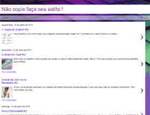 Tablet Screenshot of naocopiefacaseuestilo.blogspot.com