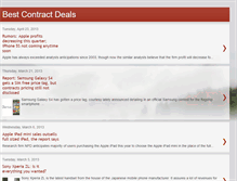 Tablet Screenshot of bestcontractdeals.blogspot.com