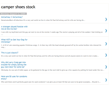 Tablet Screenshot of camper-shoes-stock.blogspot.com