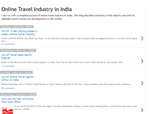 Tablet Screenshot of india-online-travel.blogspot.com
