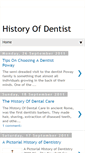 Mobile Screenshot of historyofdentist.blogspot.com