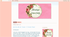 Desktop Screenshot of cindysblessings541.blogspot.com