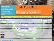 Tablet Screenshot of infopoliciales.blogspot.com