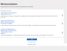 Tablet Screenshot of mormonamen.blogspot.com