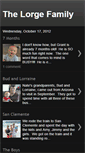 Mobile Screenshot of lorgefamily.blogspot.com