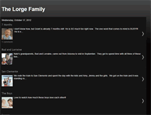 Tablet Screenshot of lorgefamily.blogspot.com