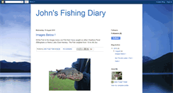 Desktop Screenshot of johnsfishingdiary.blogspot.com