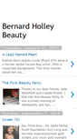 Mobile Screenshot of bernardholleybeauty.blogspot.com