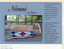 Tablet Screenshot of nonniinbarr.blogspot.com