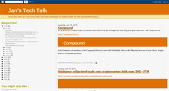 Desktop Screenshot of janstechtalk.blogspot.com