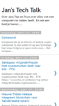 Mobile Screenshot of janstechtalk.blogspot.com