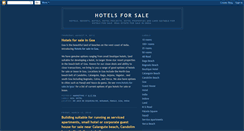 Desktop Screenshot of hotels-for-sale-in.blogspot.com
