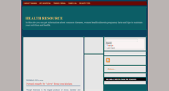 Desktop Screenshot of healthtrivia.blogspot.com