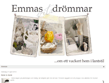 Tablet Screenshot of emmasvitadrommar.blogspot.com