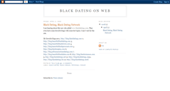 Desktop Screenshot of blackdating1.blogspot.com