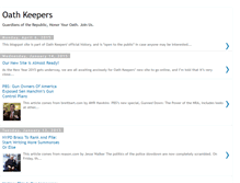 Tablet Screenshot of oath-keepers.blogspot.com