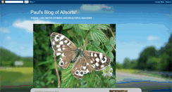 Desktop Screenshot of pauliesblog-paulsblogofallsorts.blogspot.com