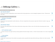Tablet Screenshot of debungagallery.blogspot.com