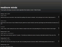 Tablet Screenshot of frommediocreminds.blogspot.com