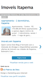 Mobile Screenshot of imovelitapema.blogspot.com