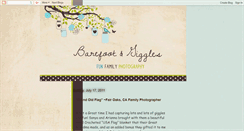 Desktop Screenshot of barefootandgiggles.blogspot.com