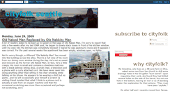 Desktop Screenshot of cityfolkseattle.blogspot.com