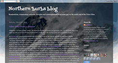 Desktop Screenshot of northernburbsblog.blogspot.com
