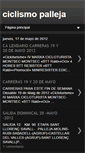 Mobile Screenshot of ciclismopalleja.blogspot.com