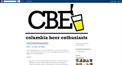 Desktop Screenshot of columbiabeerenthusiasts.blogspot.com